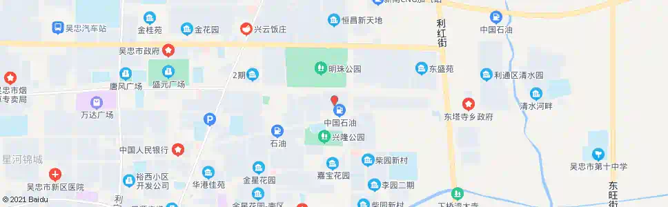 吴忠东方御苑_公交站地图_吴忠公交_妙搜公交查询2025