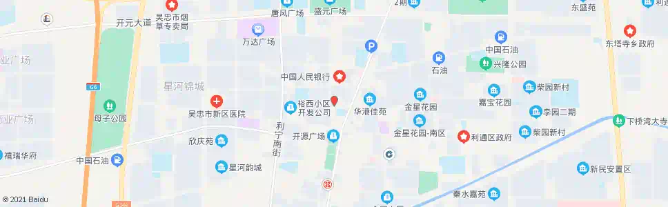吴忠信合大厦_公交站地图_吴忠公交_妙搜公交查询2025