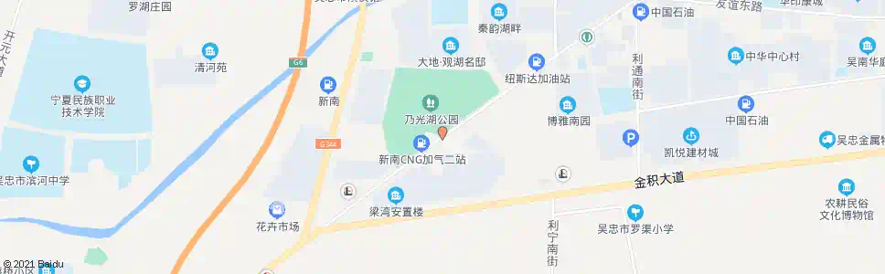 吴忠梁湾路口_公交站地图_吴忠公交_妙搜公交查询2025