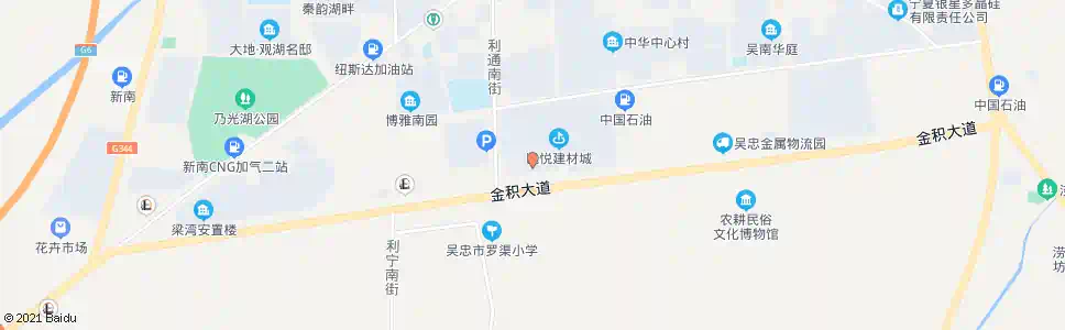 吴忠利通区公安分局_公交站地图_吴忠公交_妙搜公交查询2025
