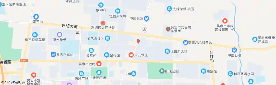 吴忠塞上明珠_公交站地图_吴忠公交_妙搜公交查询2025