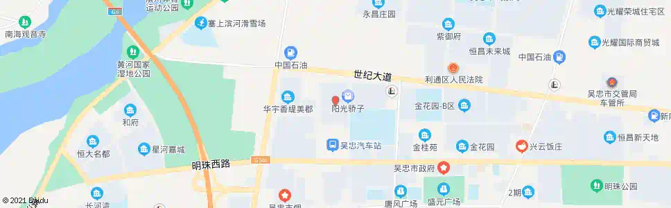 吴忠阳光骄子D区_公交站地图_吴忠公交_妙搜公交查询2025