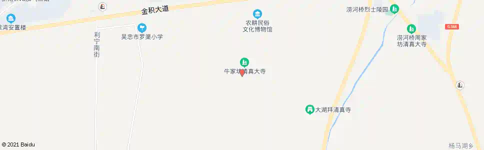 吴忠牛家坊村部_公交站地图_吴忠公交_妙搜公交查询2025