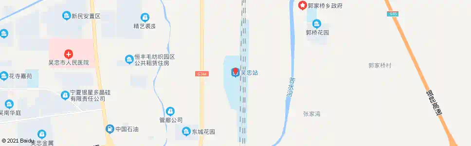 吴忠国道口_公交站地图_吴忠公交_妙搜公交查询2025