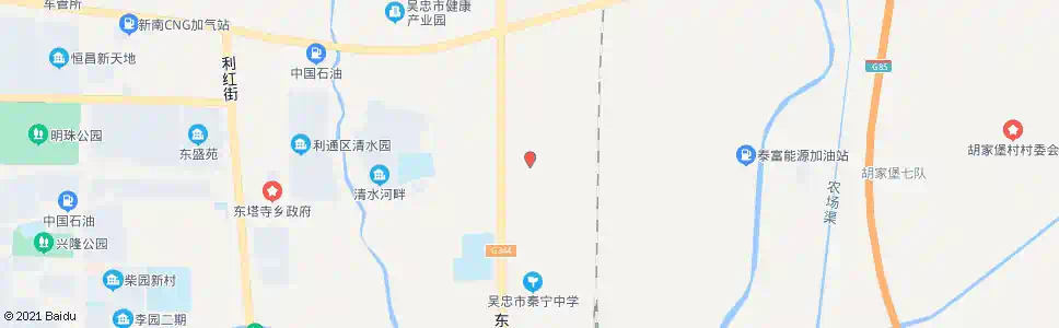吴忠干饭渠_公交站地图_吴忠公交_妙搜公交查询2025