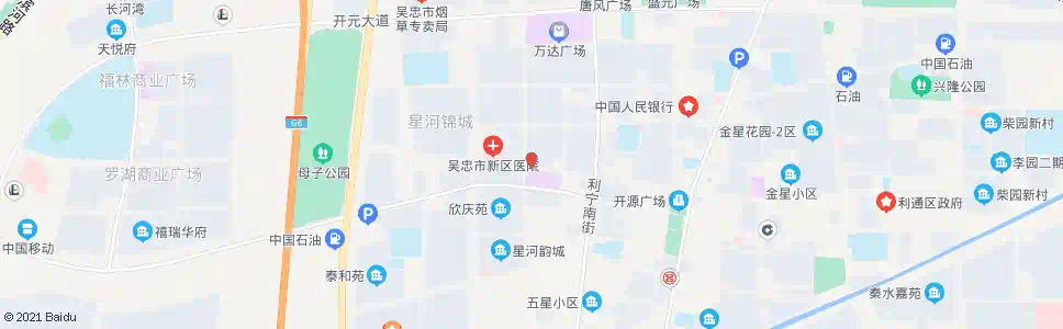 吴忠宁夏银行_公交站地图_吴忠公交_妙搜公交查询2025