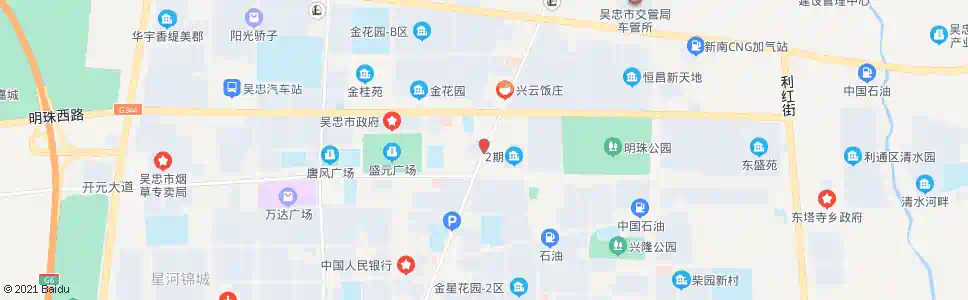 吴忠国税局东站_公交站地图_吴忠公交_妙搜公交查询2025