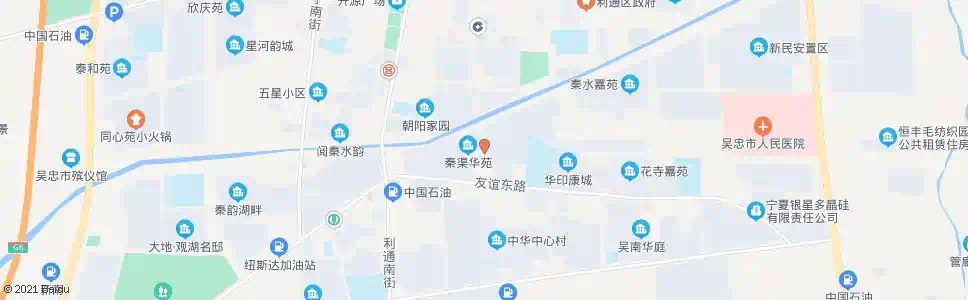 吴忠新区宁夏银行_公交站地图_吴忠公交_妙搜公交查询2025
