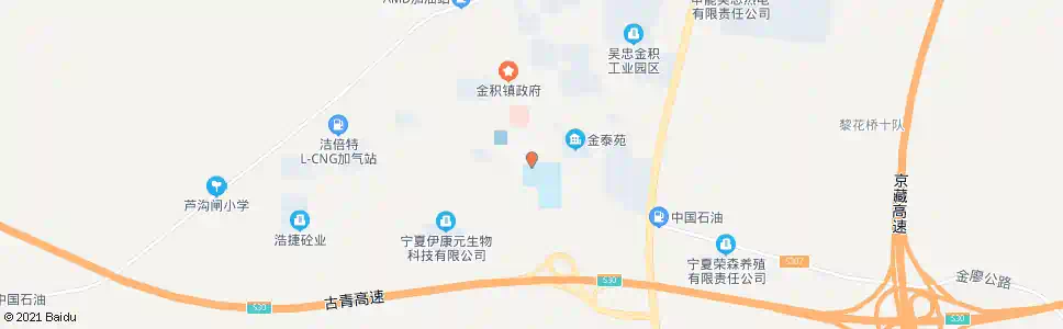 吴忠金积东门_公交站地图_吴忠公交_妙搜公交查询2025