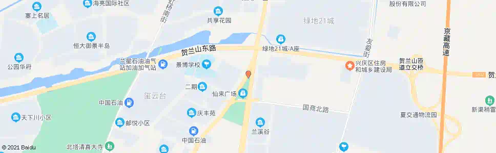 银川仙来广场_公交站地图_银川公交_妙搜公交查询2025