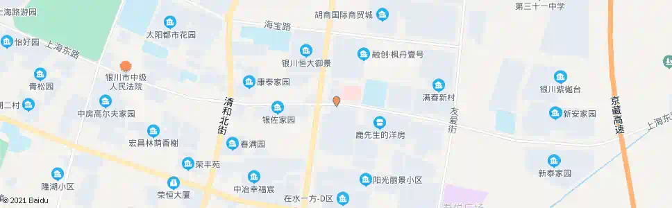 银川兴庆区公安分局_公交站地图_银川公交_妙搜公交查询2025