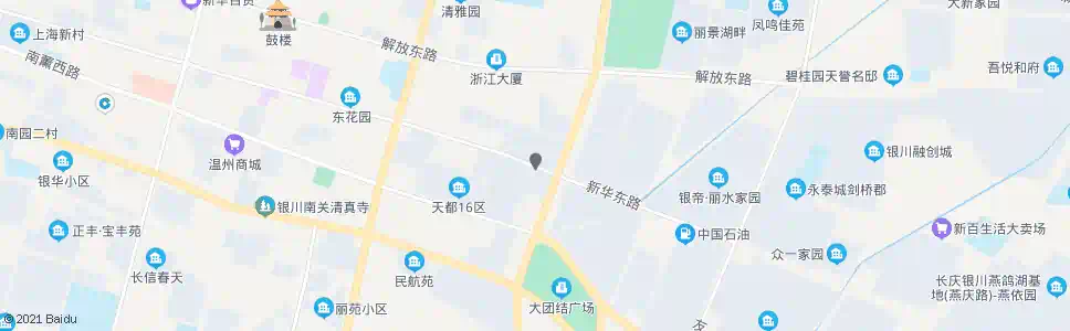 银川高台小区_公交站地图_银川公交_妙搜公交查询2025