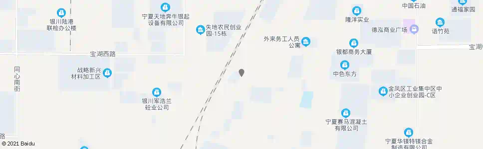 银川创业街金丰路口_公交站地图_银川公交_妙搜公交查询2025