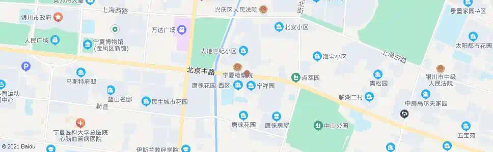 银川唐徕北门_公交站地图_银川公交_妙搜公交查询2025