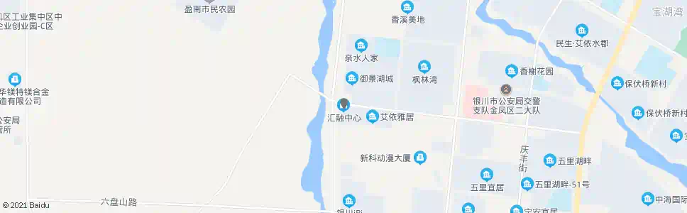 银川汇融中心_公交站地图_银川公交_妙搜公交查询2025