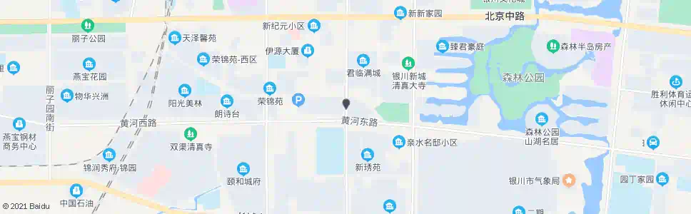 银川安怡家园e区_公交站地图_银川公交_妙搜公交查询2025