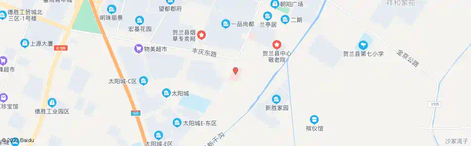 银川贺兰县中医院_公交站地图_银川公交_妙搜公交查询2025