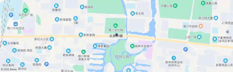 银川文化东口_公交站地图_银川公交_妙搜公交查询2025