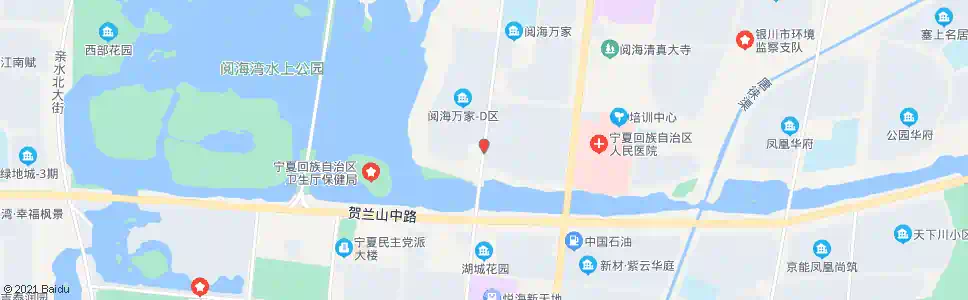 银川阅海万家A区_公交站地图_银川公交_妙搜公交查询2025