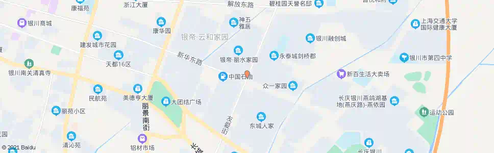 银川新中川瓷砖城_公交站地图_银川公交_妙搜公交查询2025