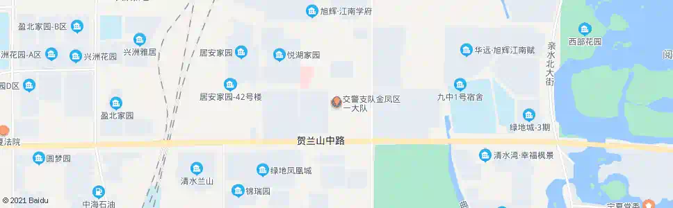 银川金凤区交警一大队_公交站地图_银川公交_妙搜公交查询2025