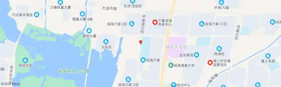 银川银川九中阅海分校_公交站地图_银川公交_妙搜公交查询2025