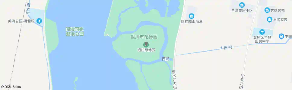 银川银川绿博园_公交站地图_银川公交_妙搜公交查询2025