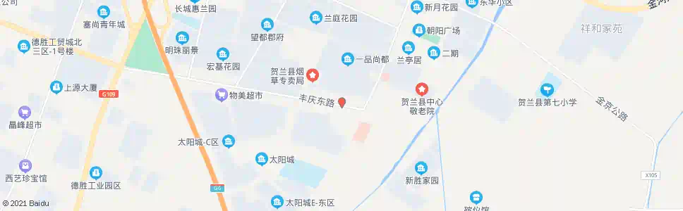 银川丰庆东路站_公交站地图_银川公交_妙搜公交查询2025