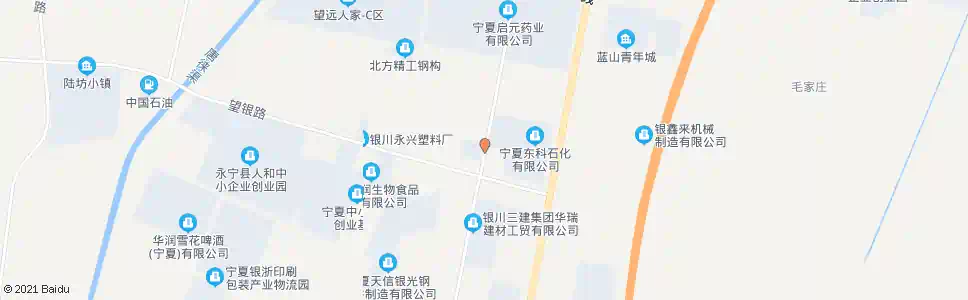 银川望远大道路口_公交站地图_银川公交_妙搜公交查询2025