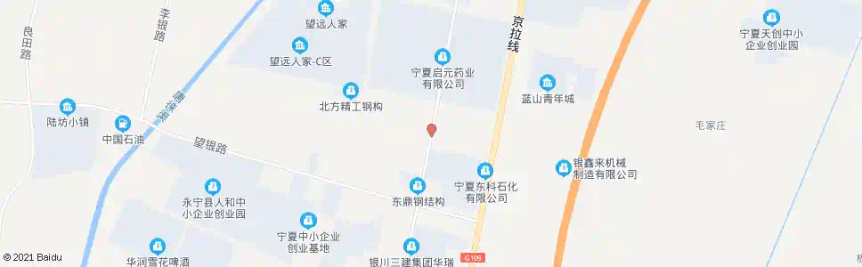 银川望远镇中央大道力成路口_公交站地图_银川公交_妙搜公交查询2025