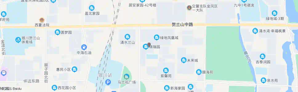 银川惠北巷通达街口_公交站地图_银川公交_妙搜公交查询2025