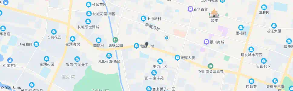 银川银华小区_公交站地图_银川公交_妙搜公交查询2025