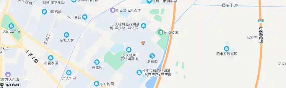 银川石油城_公交站地图_银川公交_妙搜公交查询2025