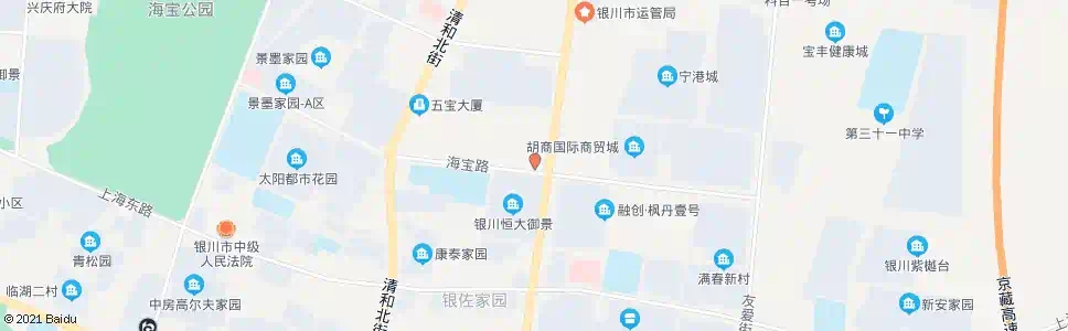 银川上陵集团_公交站地图_银川公交_妙搜公交查询2025