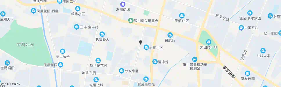 银川胜利街南塘巷口_公交站地图_银川公交_妙搜公交查询2025