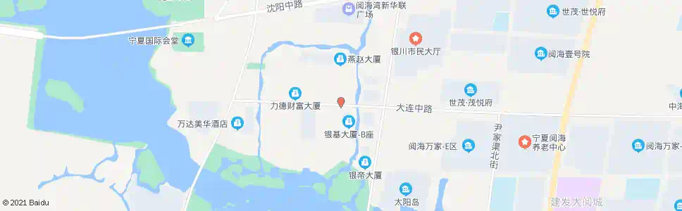 银川商务中心东_公交站地图_银川公交_妙搜公交查询2025