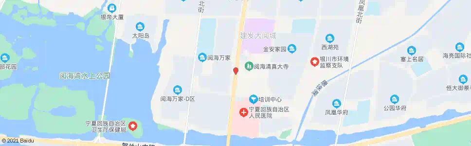 银川正源街阅欣路口_公交站地图_银川公交_妙搜公交查询2025