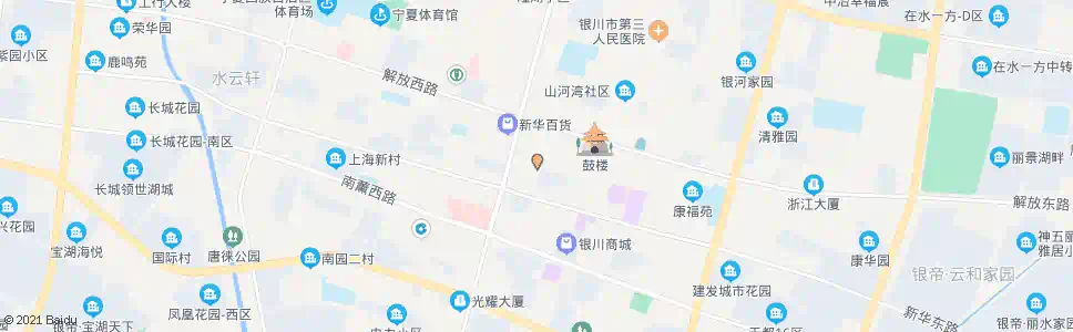 银川西京女子医院_公交站地图_银川公交_妙搜公交查询2025