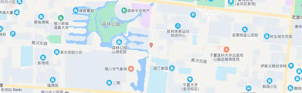 银川亲水大街黄河路口_公交站地图_银川公交_妙搜公交查询2025