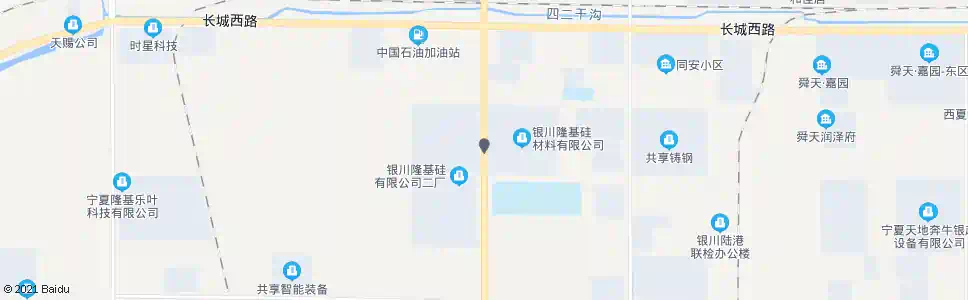 银川开元路口_公交站地图_银川公交_妙搜公交查询2025
