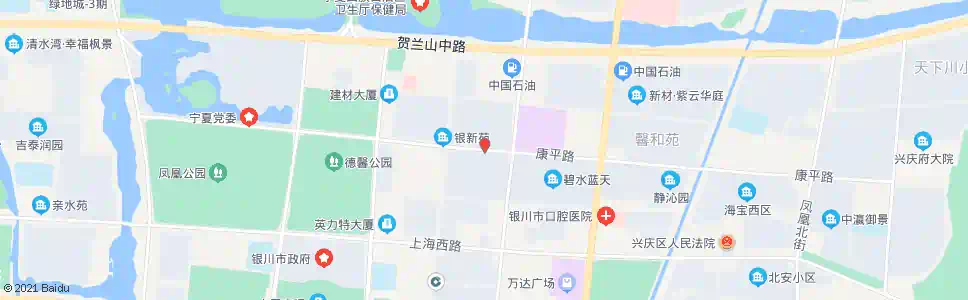 银川康居A4区_公交站地图_银川公交_妙搜公交查询2025