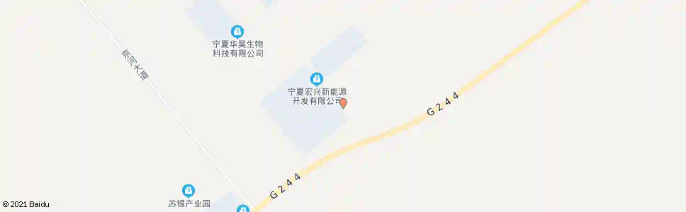 银川滨河工业园区_公交站地图_银川公交_妙搜公交查询2025
