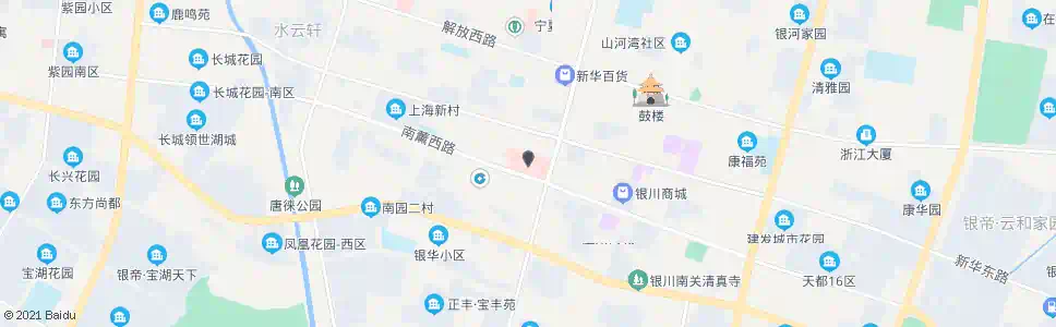 银川市医院站_公交站地图_银川公交_妙搜公交查询2025
