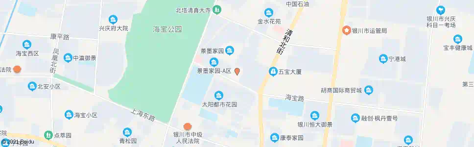 银川十八小_公交站地图_银川公交_妙搜公交查询2025