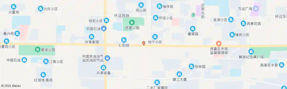 银川宁夏艺术学校_公交站地图_银川公交_妙搜公交查询2025