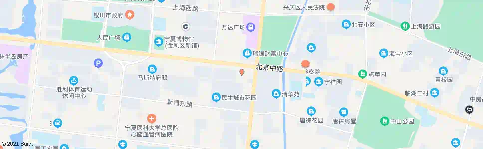 银川大世界商务广场_公交站地图_银川公交_妙搜公交查询2025