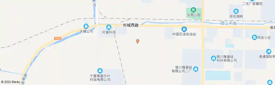 银川嘉明街济民路口_公交站地图_银川公交_妙搜公交查询2025