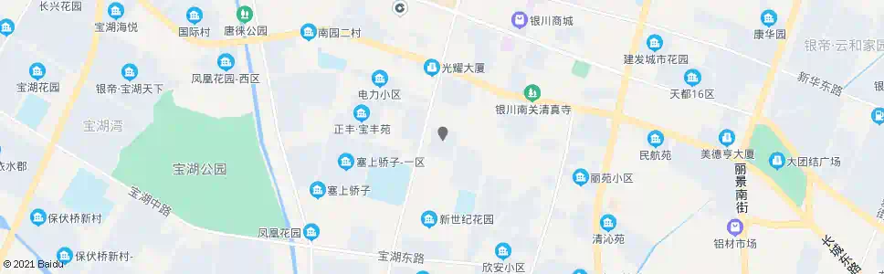 银川长信春天小区_公交站地图_银川公交_妙搜公交查询2025