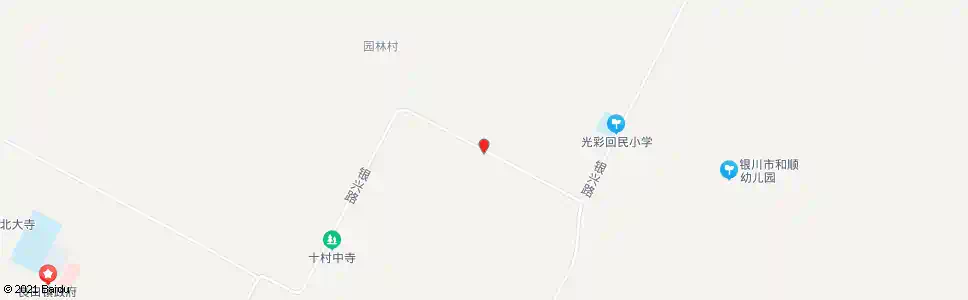 银川园林四队_公交站地图_银川公交_妙搜公交查询2025