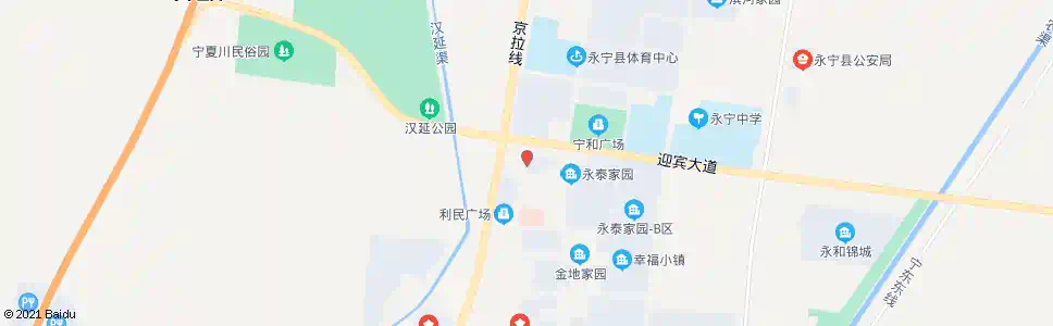 银川永宁县北苑小区_公交站地图_银川公交_妙搜公交查询2025